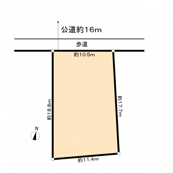 相模原市中央区上溝 間取図