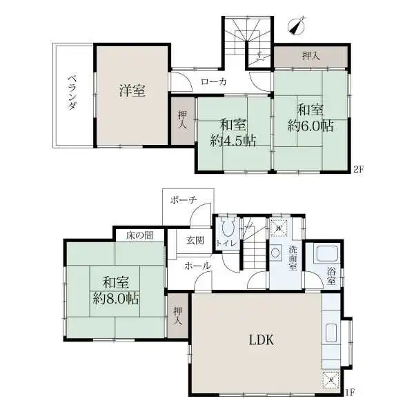 名古屋市天白区表台 間取図