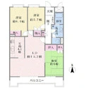 パロス武蔵小杉マンション 間取図