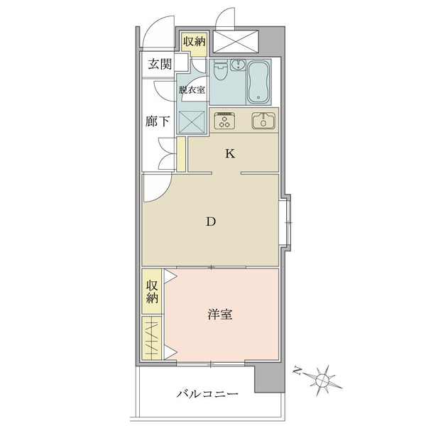 ライオンズマンション川崎第１４ 間取図