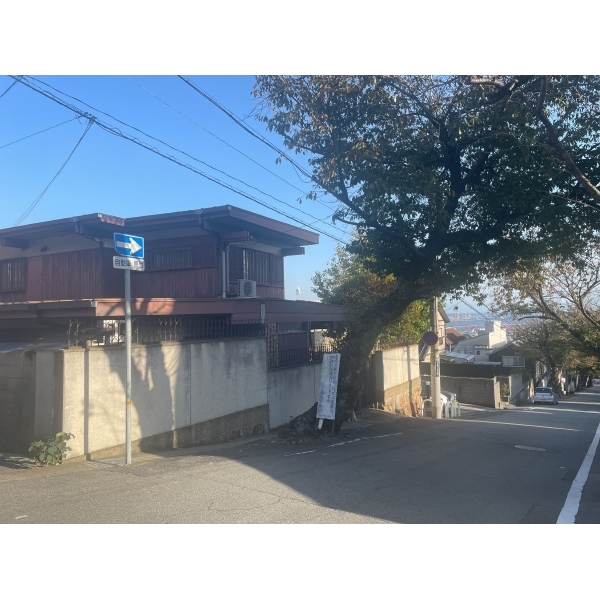 神戸市灘区五毛通3丁目 前面道路