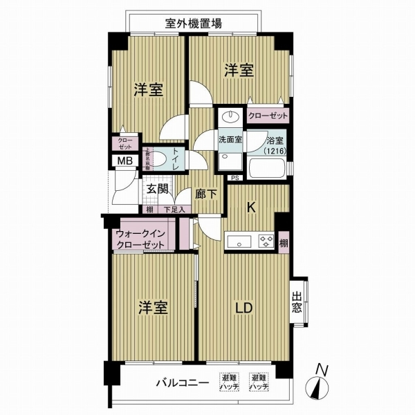 ワコーレ高砂 間取図