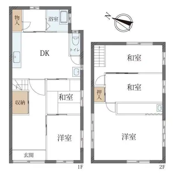 名古屋市中村区烏森町８丁目 間取図