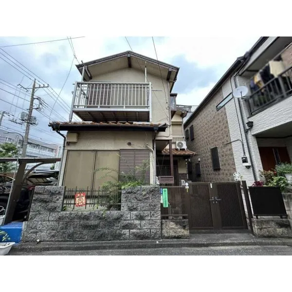 足立区南花畑4丁目 現地(古家あり)