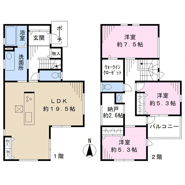 千葉市中央区宮崎町 間取図