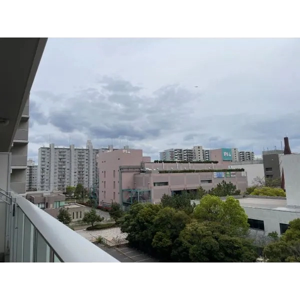 検見川浜レジデンス バルコニーからの眺望