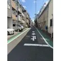 荒川区西尾久７丁目 前面道路は幅員約6.1mの公道