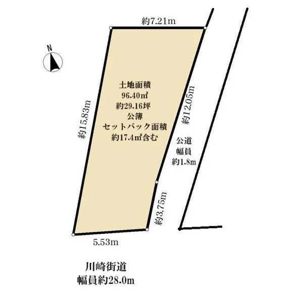 多摩市一ノ宮２丁目 間取図