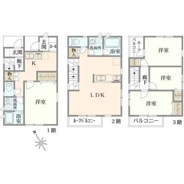 荒川区荒川３丁目 間取図