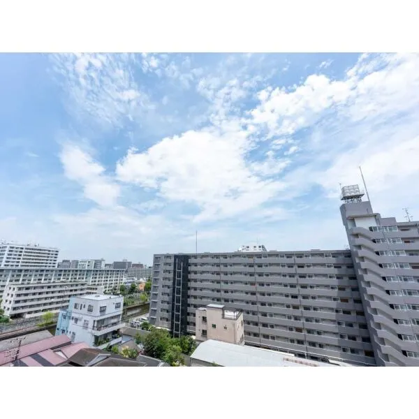 コスモ西大島グランステージ東棟 眺望：バルコニーから