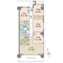 グランリビオ浜田山 間取図