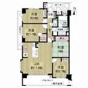 クレアーレ甲子園口 間取図