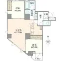 アクタージュ新御徒町 間取図