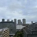 パークホームズ豊洲ザ・レジデンス １３階部分バルコニーからの眺望。前面棟がないため、陽当り、眺望良好です。