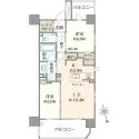 シティハウス綾瀬 間取図