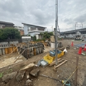 川崎市中原区西加瀬 前面道路