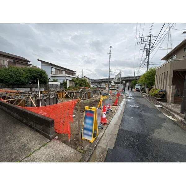 川崎市中原区西加瀬 前面道路