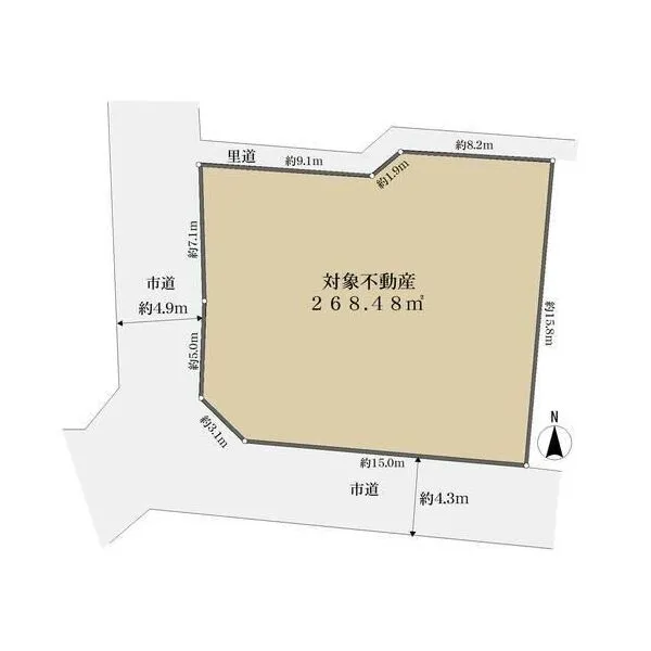 箕面市桜ケ丘３丁目 間取図