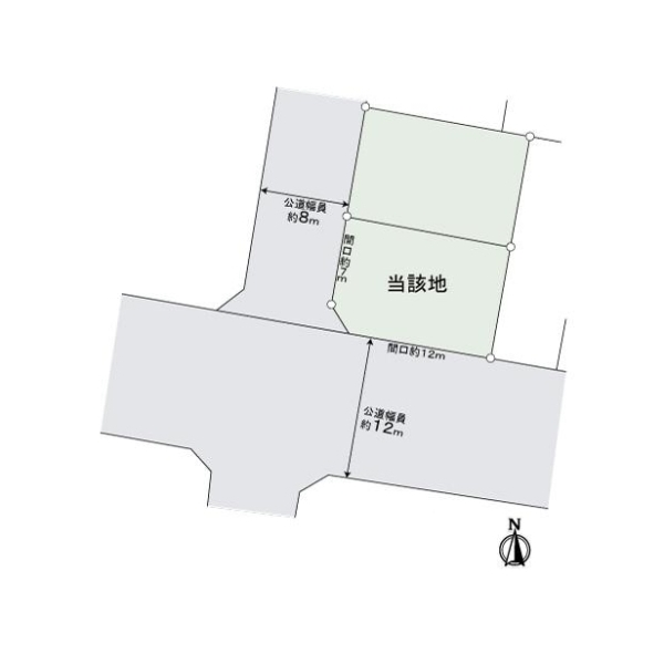 名古屋市中村区八社２丁目 区画図