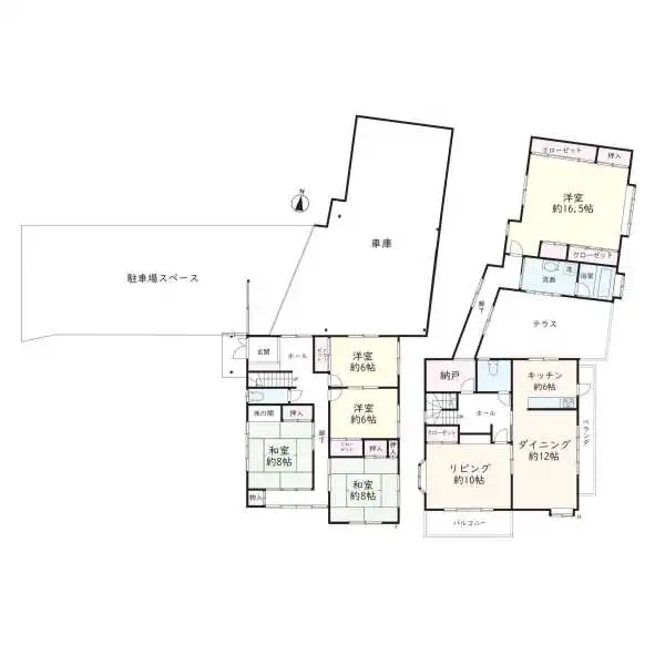 神戸市垂水区塩屋町６丁目 間取図