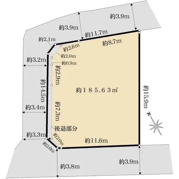 板橋区成増２丁目 間取図