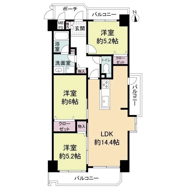グラン・ドムール野江 間取図