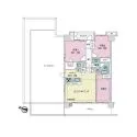 東京ガーデンフォーラム 間取図