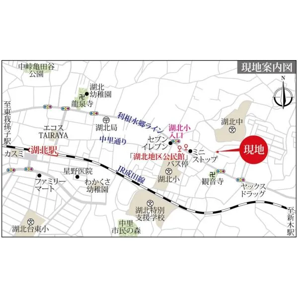 アルコ・バレーニ 現地案内図