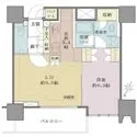 ザ・パークハウス高輪タワー 間取図