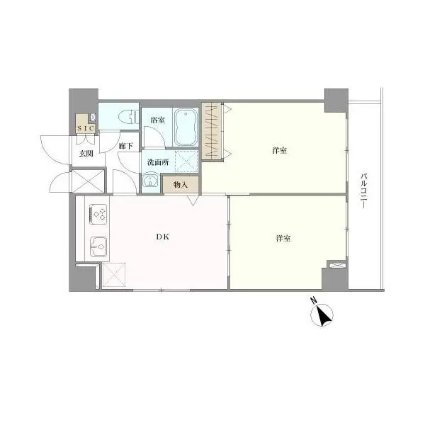フェニックス日本橋兜町参番館 間取図