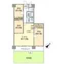 朝日プラザ六甲I 間取図