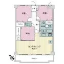 ライオンズマンション山科御陵 間取図