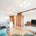 ザ・パークハウス大宮吉敷町翠邸 居室の引き戸を開放して一体でお使いいただけます。