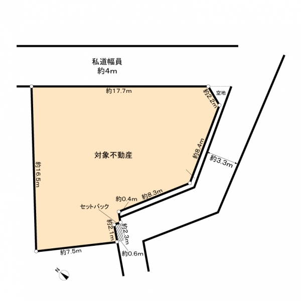 町田市南大谷 間取図