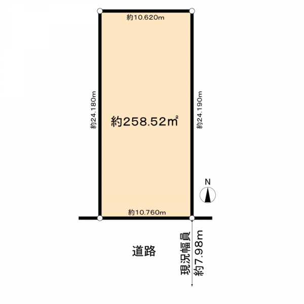 名古屋市北区山田１丁目 間取図