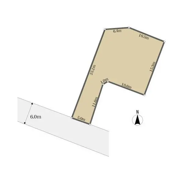 稲城市矢野口 間取図