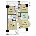 プロパレス高井田センシージョ 価格3380万円、専有面積68.83m2、間取り4LDK
