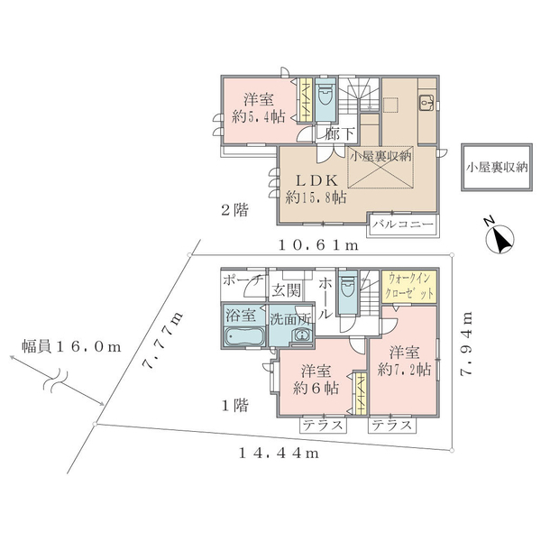 町田市忠生１丁目 間取図