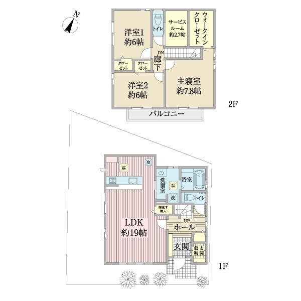 市川市大和田２丁目 間取図