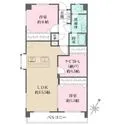 方南町ローヤルコーポ 間取図