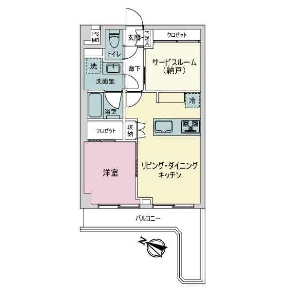 東十条ダイカンプラザ 間取図