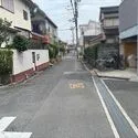 八尾市堤町３丁目 東側道路（２０２６年６月撮影）