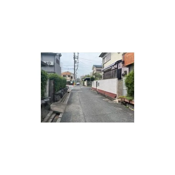 八尾市堤町３丁目 東側道路（２０２６年６月撮影）