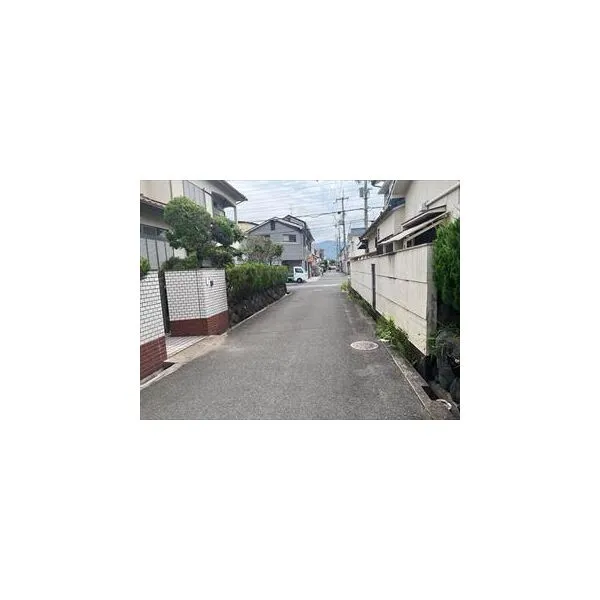 八尾市堤町３丁目 南側道路（２０２６年５月撮影）