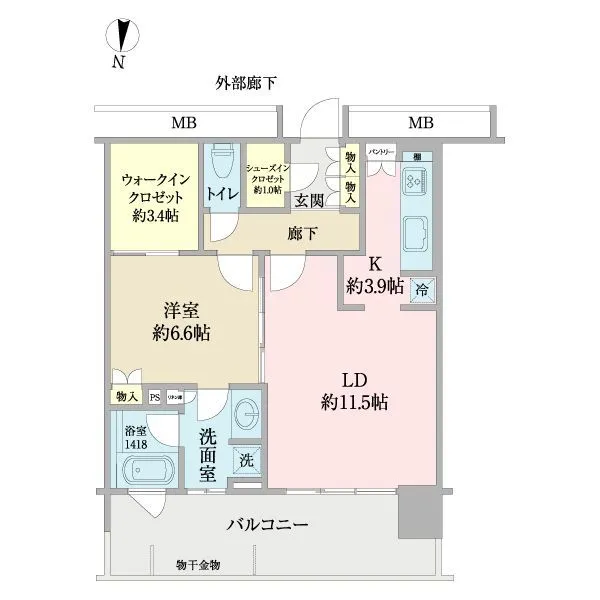 アーバンドック　パークシティ豊洲　タワーＡ 間取図