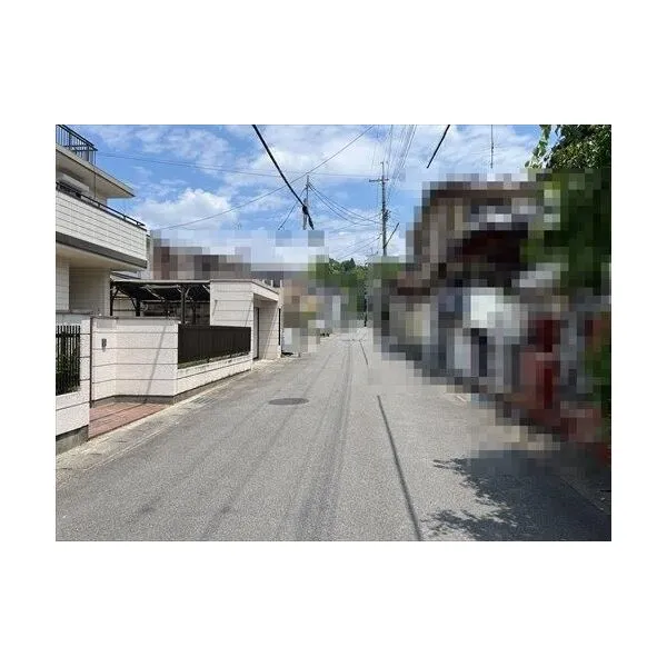 京都市左京区北白川下池田町 前面道路