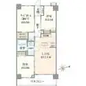 ファインスクエア府中緑町 間取図