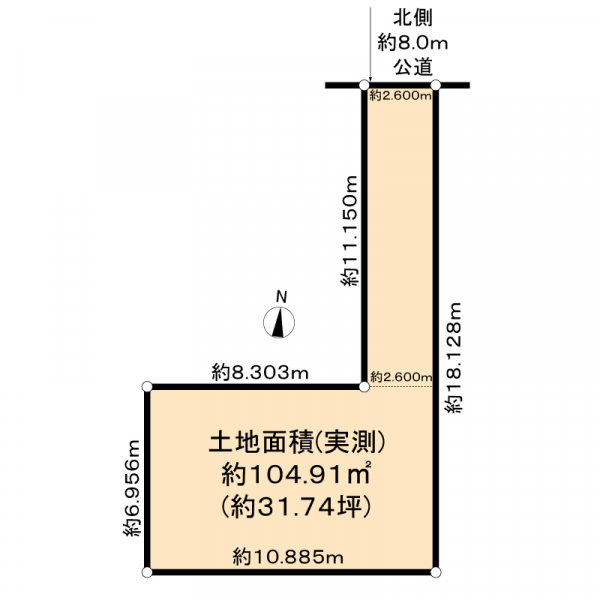 川口市大字源左衛門新田 間取図
