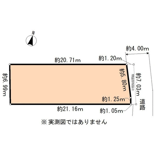 杉並区成田東１丁目 区画図