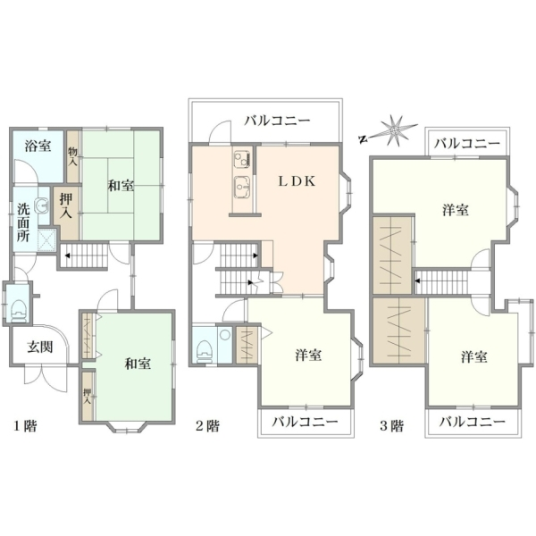 江戸川区春江町３丁目 間取図